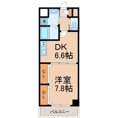 セントラル福住の物件間取画像